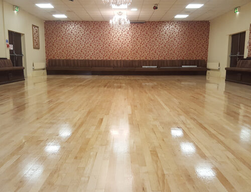 Commercial Wood Floor Restoration