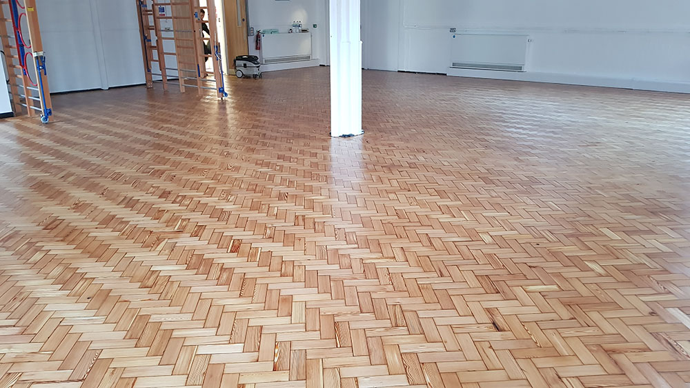 Refinishing School Hall Floors Lancashire | Floor Sanders